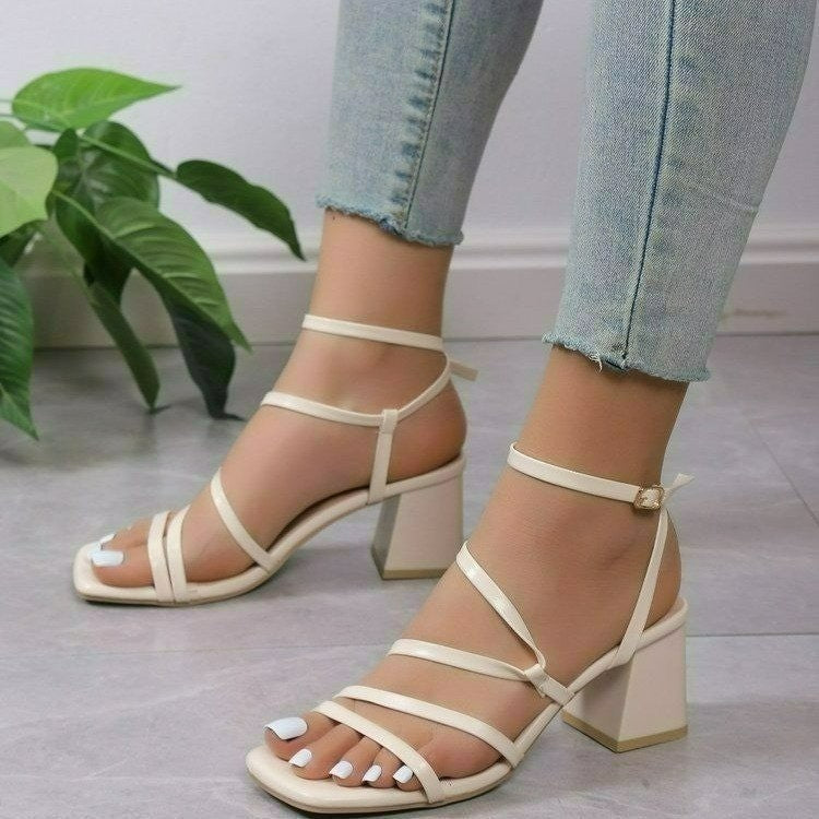 Plus Size Fashion Open Toe Slippers