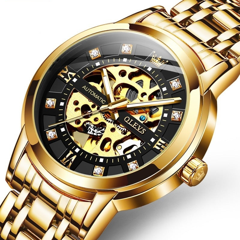 Men's Automatic Mechanical Hollowing Watch