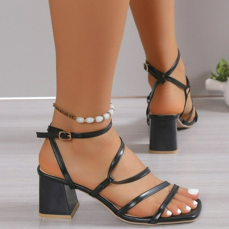Plus Size Fashion Open Toe Slippers