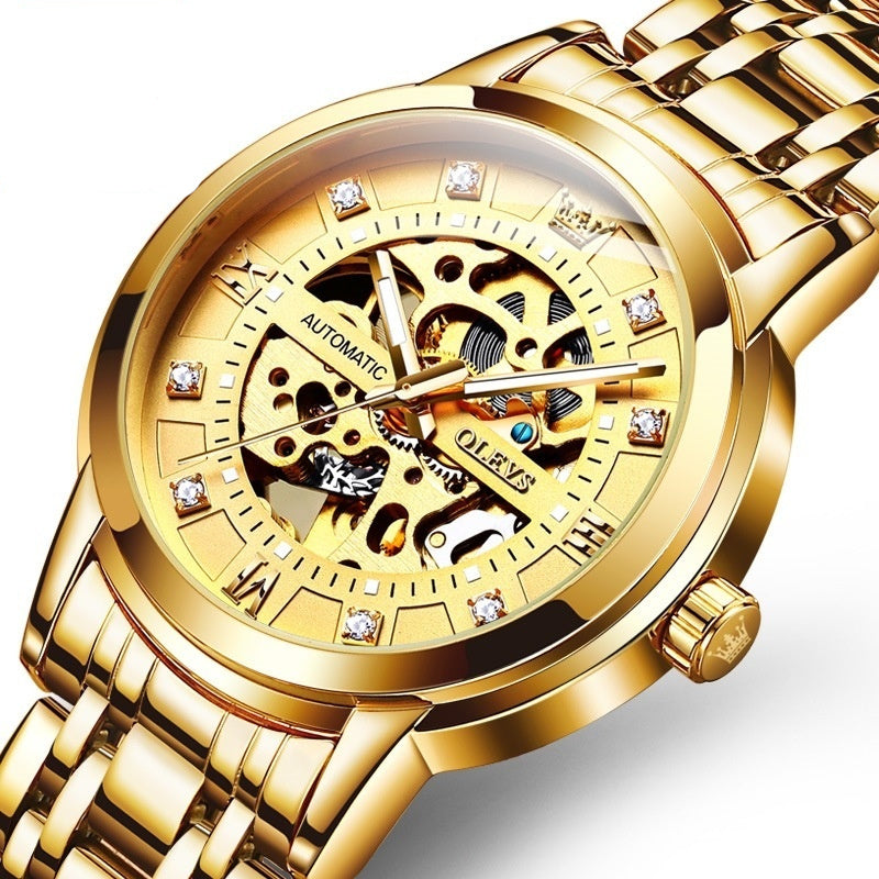 Men's Automatic Mechanical Hollowing Watch