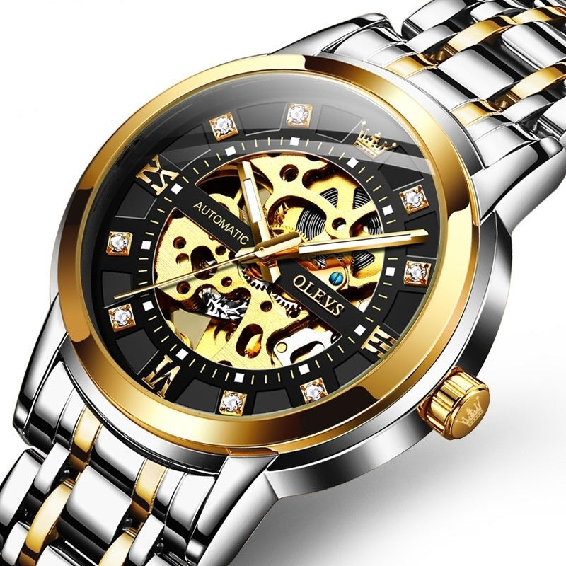 Men's Automatic Mechanical Hollowing Watch